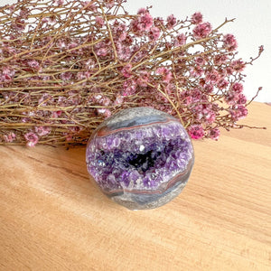 High Grade Amethyst Sphere 02