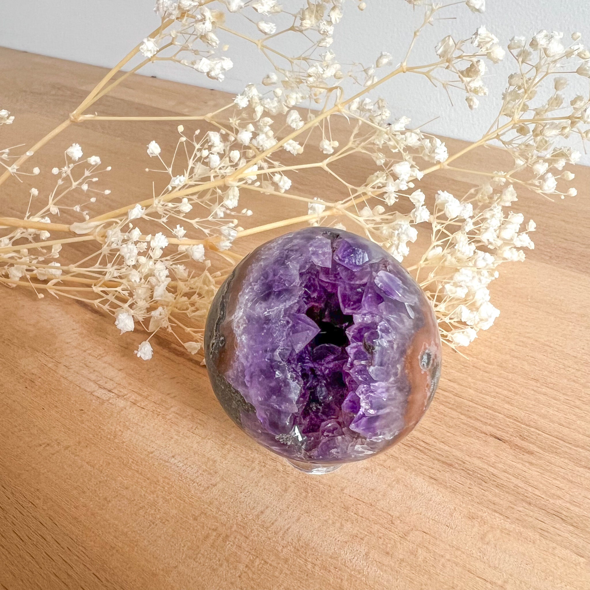 High Grade Amethyst Sphere 03