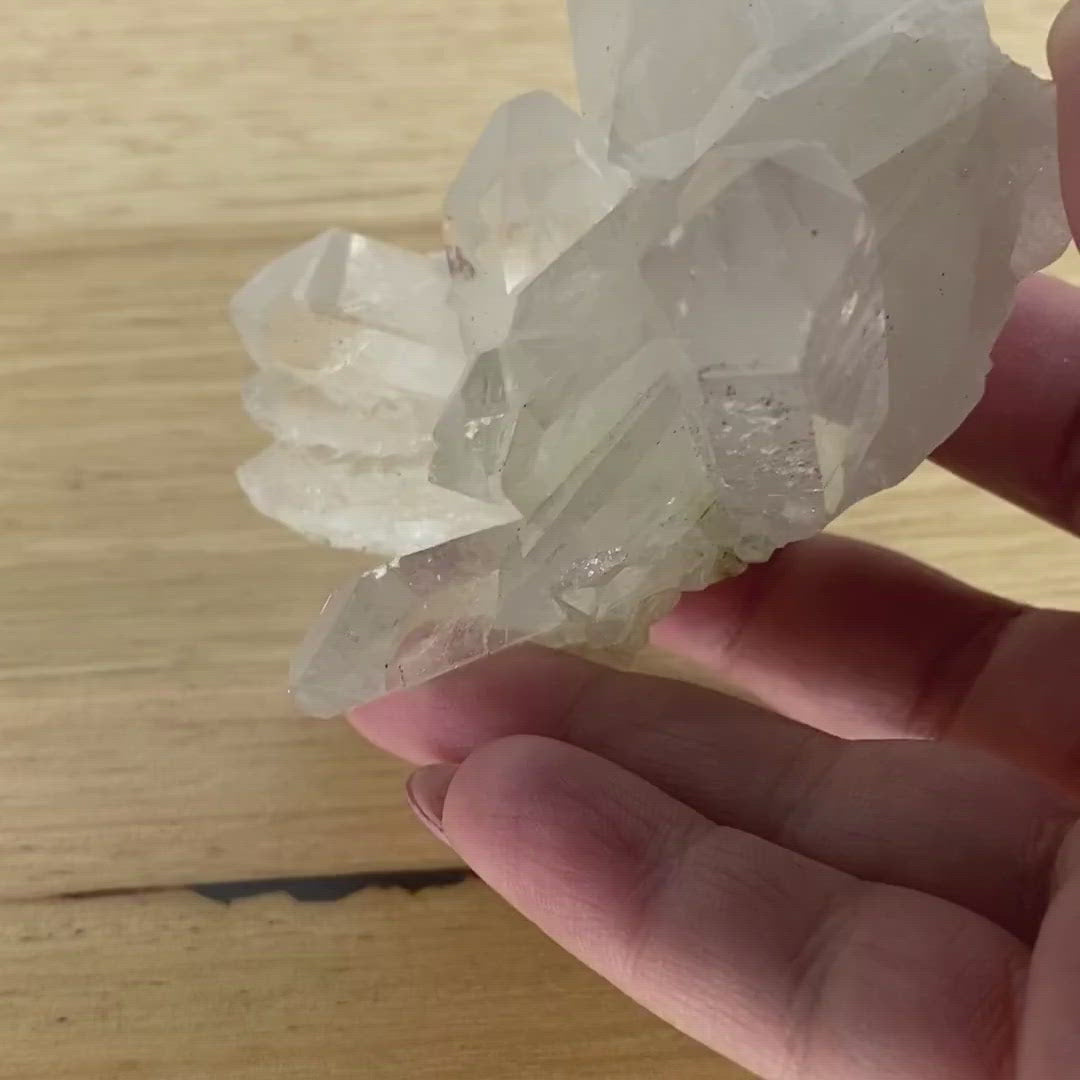 Brazilian Clear Quartz Cluster 01