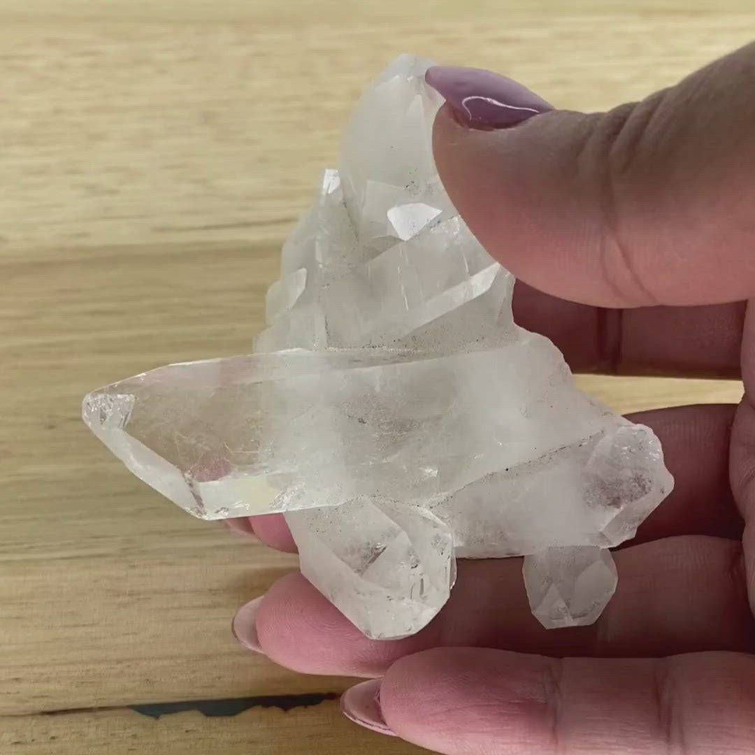 Brazilian Clear Quartz Cluster 03