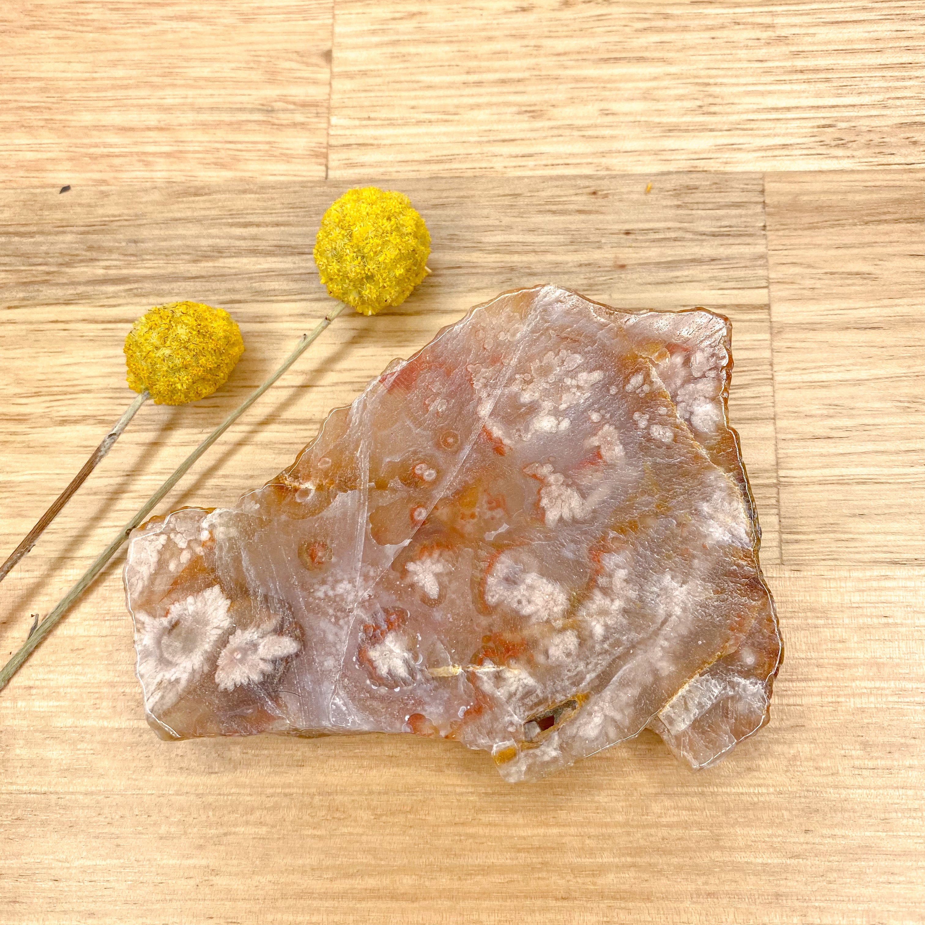 Flower Agate Small Slab 02