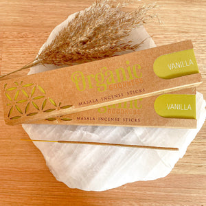 Vanilla Sticks - Organic Goodness Masala Incense