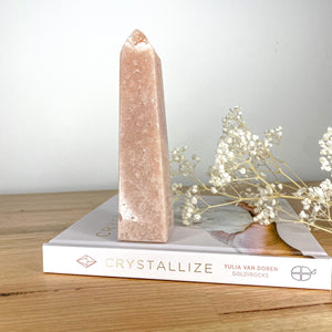 Brazilian Pink Amethyst Tower 01