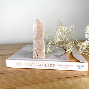 Brazilian Pink Amethyst Tower 02