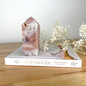 High Grade Brazilian Pink Amethyst Tower 03