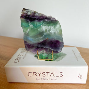 Rainbow Fluorite Slab 02