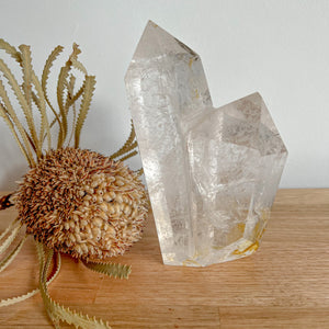 Clear Quartz Double Point