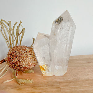 Clear Quartz Double Point