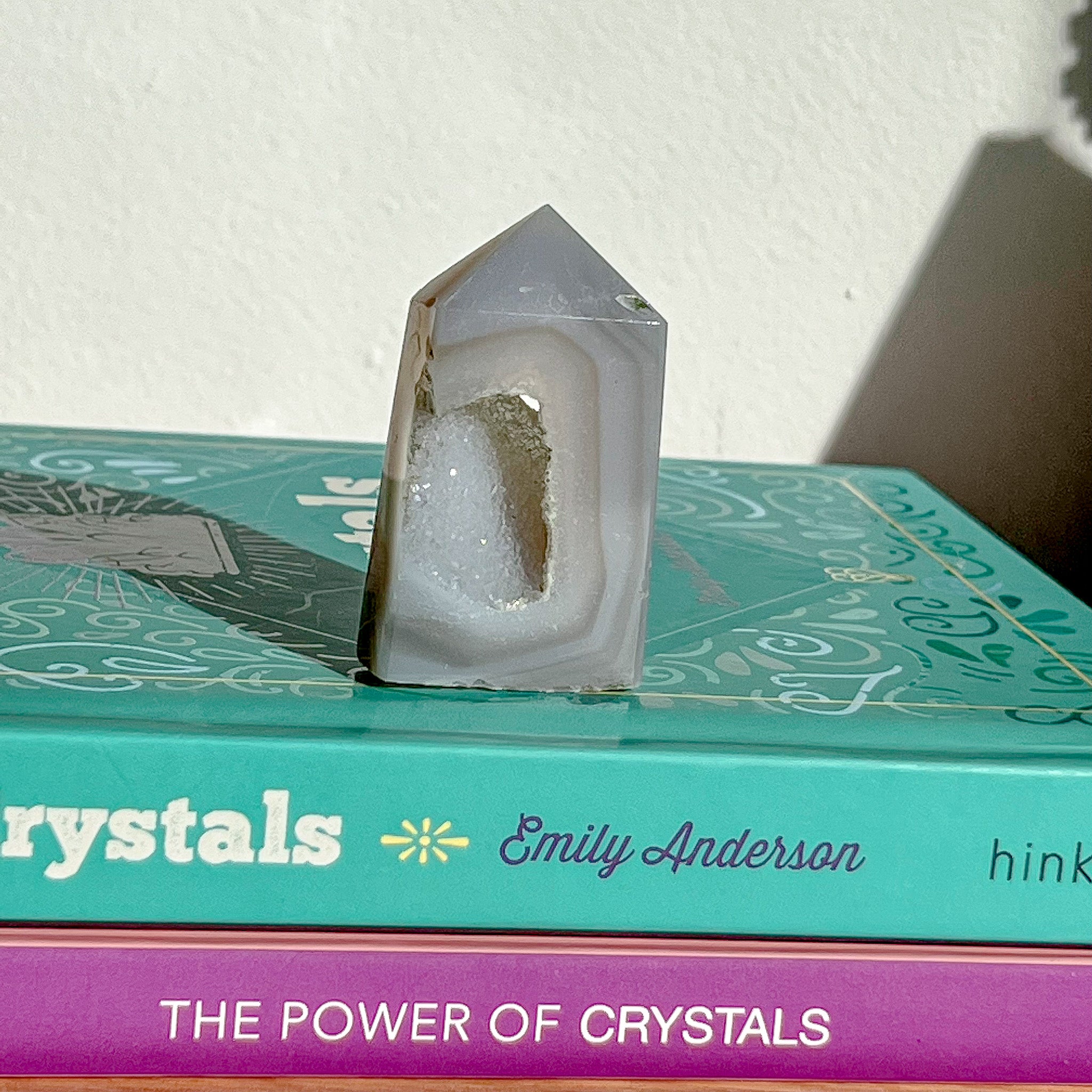 Mini Druzy Agate Tower 03